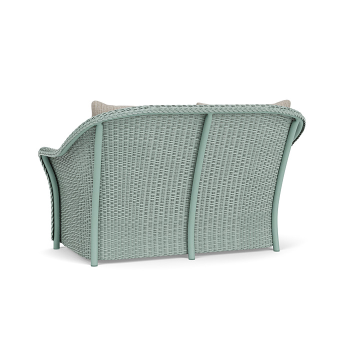 Lloyd Flanders™ Weekend Retreat Loveseat - Sea Glass, Callen Celadon