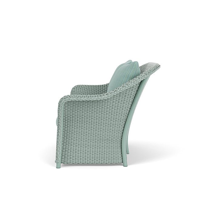 Lloyd Flanders™ Weekend Retreat Loveseat - Sea Glass, Unearth Dew