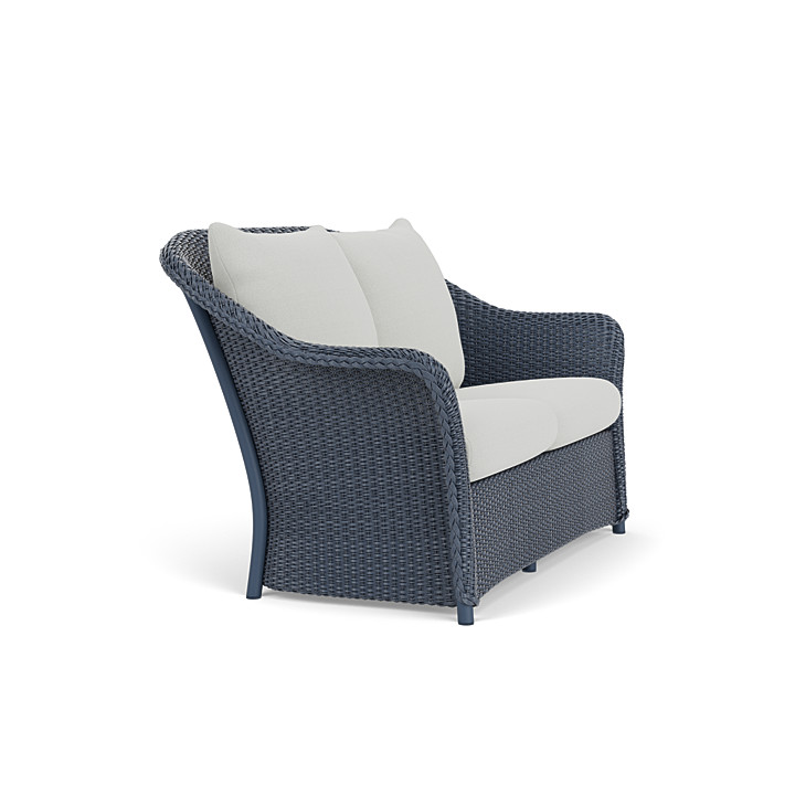 Lloyd Flanders™ Weekend Retreat Loveseat - Denim Blue, Loveboat Mint