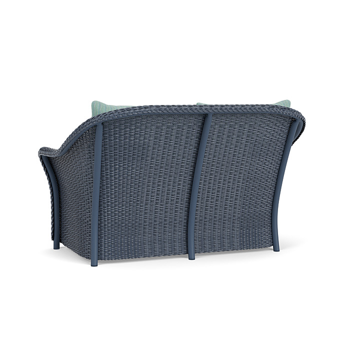 Lloyd Flanders™ Weekend Retreat Loveseat - Denim Blue, Unearth Dew