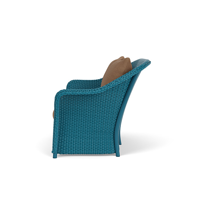 Lloyd Flanders™ Weekend Retreat Loveseat - Peacock, Canvas Natural