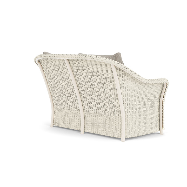 Lloyd Flanders™ Weekend Retreat Loveseat - Ivory, Callen Celadon