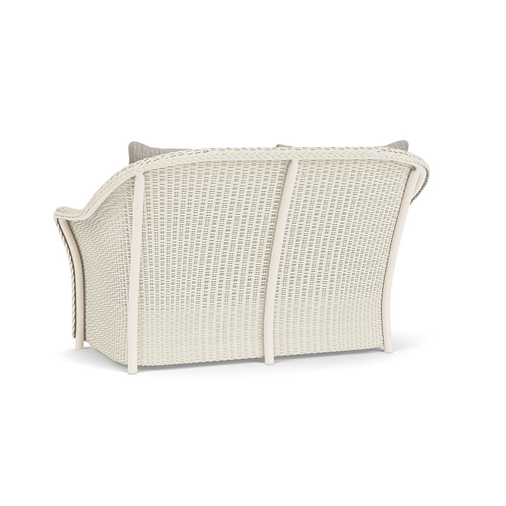 Lloyd Flanders™ Weekend Retreat Loveseat - Ivory, Callen Celadon