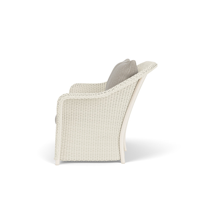 Lloyd Flanders™ Weekend Retreat Loveseat - Ivory, Callen Celadon