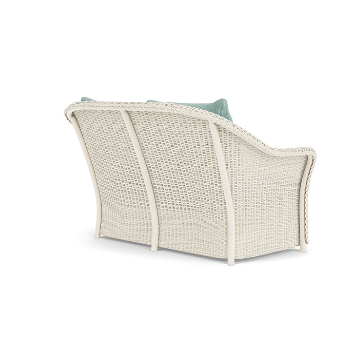 Lloyd Flanders™ Weekend Retreat Loveseat - Ivory, Unearth Dew