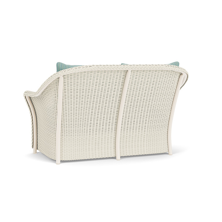 Lloyd Flanders™ Weekend Retreat Loveseat - Ivory, Unearth Dew