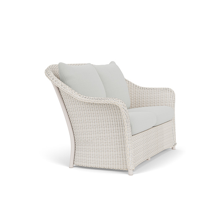 Lloyd Flanders™ Weekend Retreat Loveseat - Antique White, Loveboat Mint