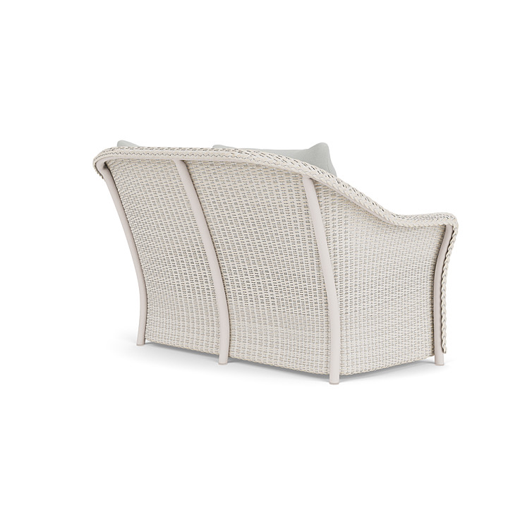 Lloyd Flanders™ Weekend Retreat Loveseat - Antique White, Loveboat Mint