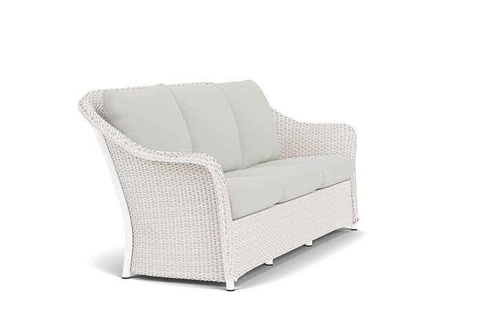 Lloyd Flanders™ Weekend Retreat Sofa - White, Loveboat Mint