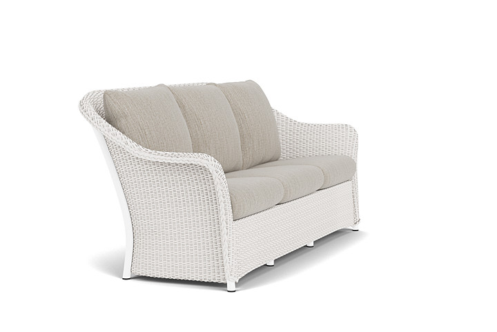 Lloyd Flanders™ Weekend Retreat Sofa - White, Callen Celadon