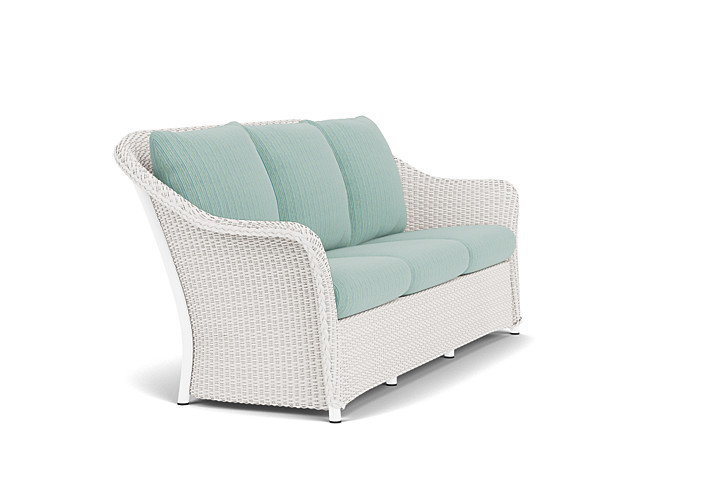 Lloyd Flanders™ Weekend Retreat Sofa - White, Unearth Dew