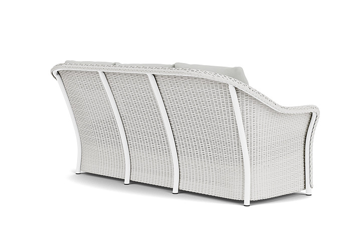 Lloyd Flanders™ Weekend Retreat Sofa - Matte White, Loveboat Mint