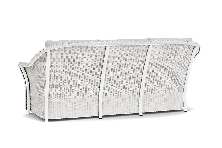 Lloyd Flanders™ Weekend Retreat Sofa - Matte White, Loveboat Mint