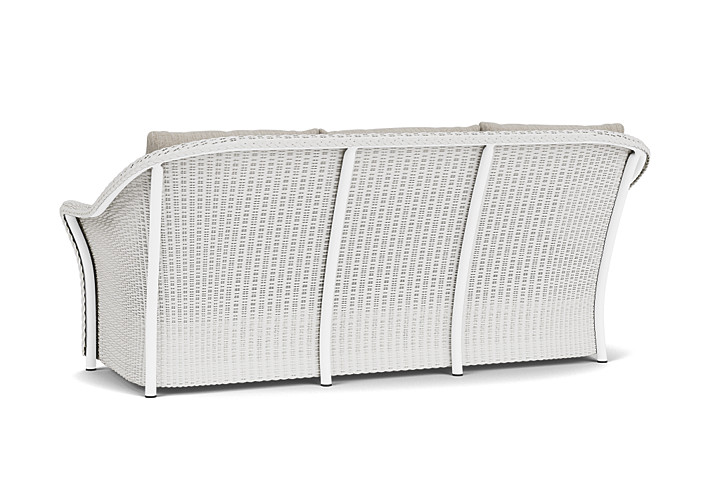 Lloyd Flanders™ Weekend Retreat Sofa - Matte White, Callen Celadon