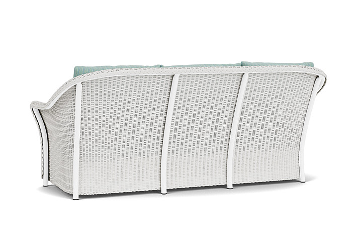 Lloyd Flanders™ Weekend Retreat Sofa - Matte White, Unearth Dew