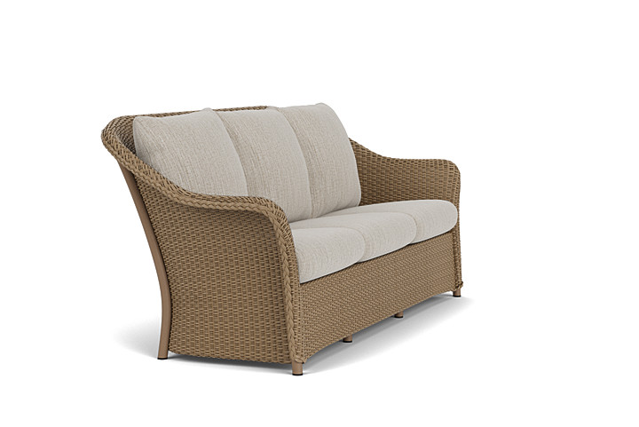 Lloyd Flanders™ Weekend Retreat Sofa - Fawn, Callen Celadon