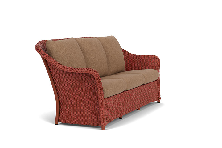 Lloyd Flanders™ Weekend Retreat Sofa - Terracotta, Canvas Natural