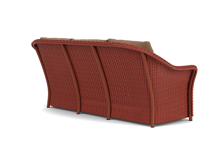 Lloyd Flanders™ Weekend Retreat Sofa - Terracotta, Canvas Natural