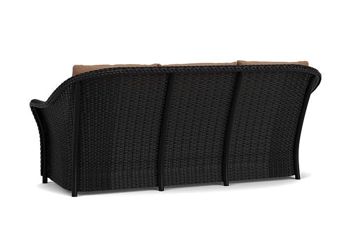 Lloyd Flanders™ Weekend Retreat Sofa - Ebony, Canvas Natural