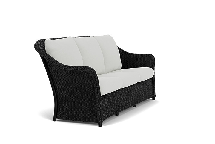 Lloyd Flanders™ Weekend Retreat Sofa - Ebony, Loveboat Mint