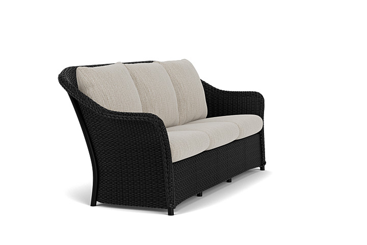 Lloyd Flanders™ Weekend Retreat Sofa - Ebony, Callen Celadon