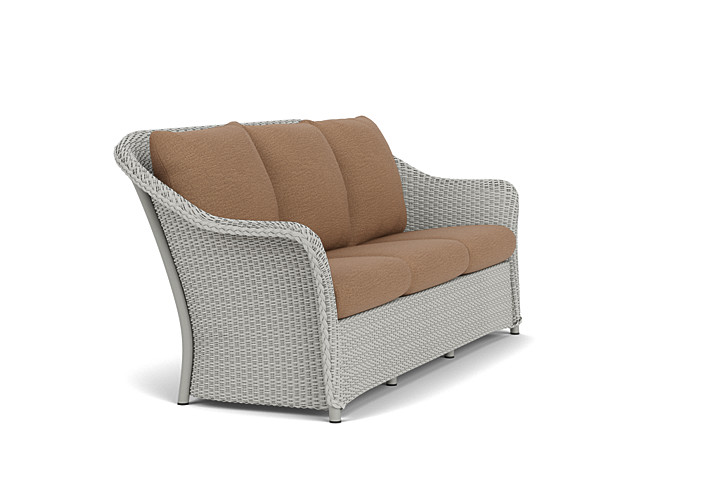 Lloyd Flanders™ Weekend Retreat Sofa - Platinum, Canvas Natural