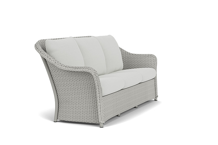 Lloyd Flanders™ Weekend Retreat Sofa - Platinum, Loveboat Mint