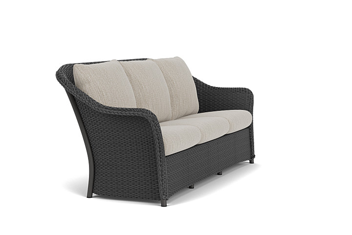 Lloyd Flanders™ Weekend Retreat Sofa - Charcoal, Callen Celadon