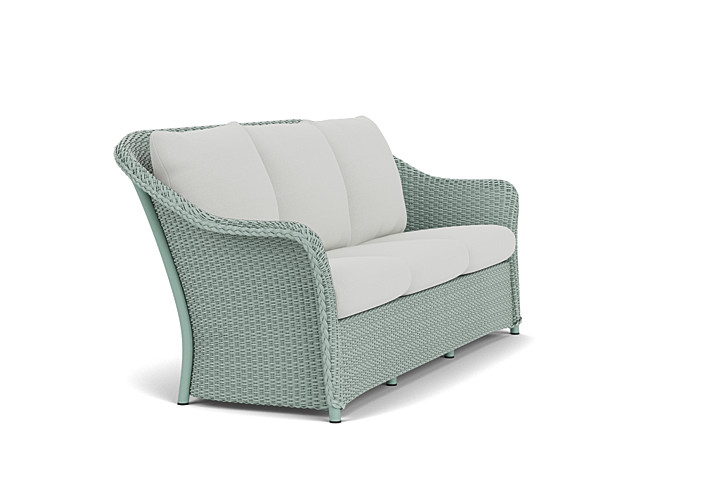 Lloyd Flanders™ Weekend Retreat Sofa - Sea Glass, Loveboat Mint