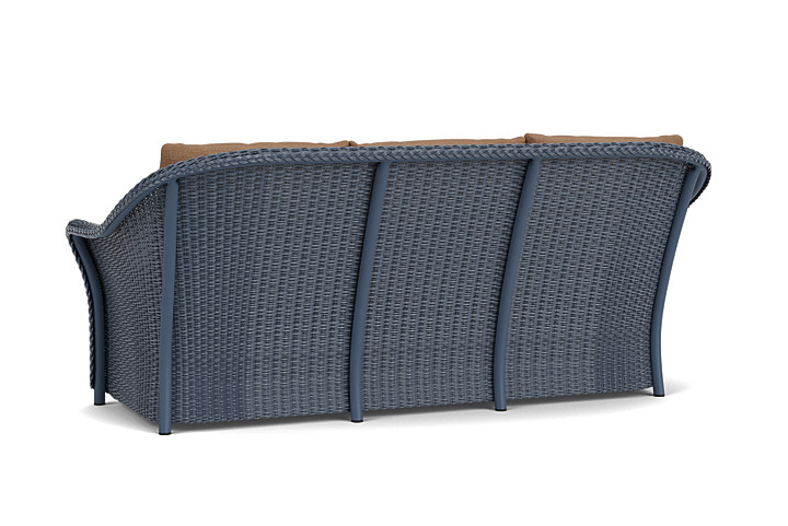 Lloyd Flanders™ Weekend Retreat Sofa - Denim Blue, Canvas Natural