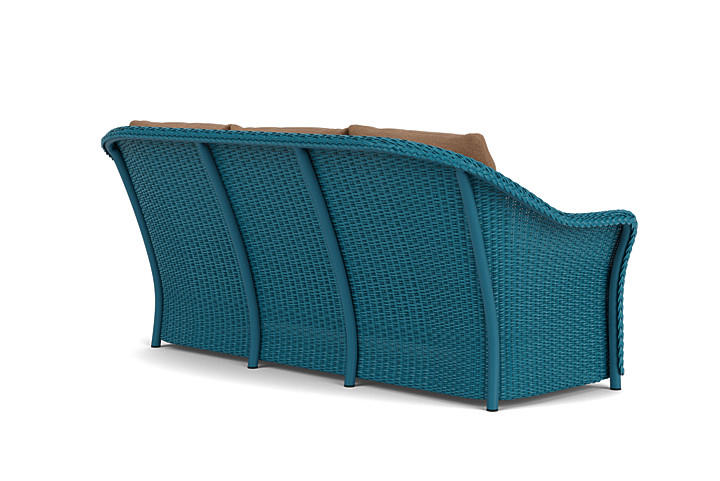 Lloyd Flanders™ Weekend Retreat Sofa - Peacock, Canvas Natural