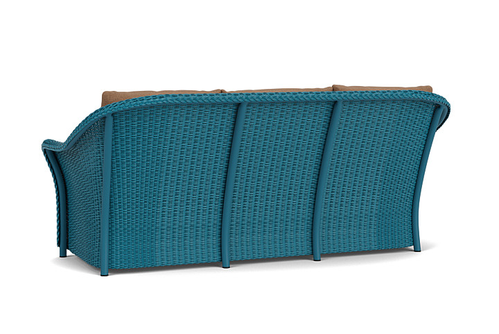 Lloyd Flanders™ Weekend Retreat Sofa - Peacock, Canvas Natural