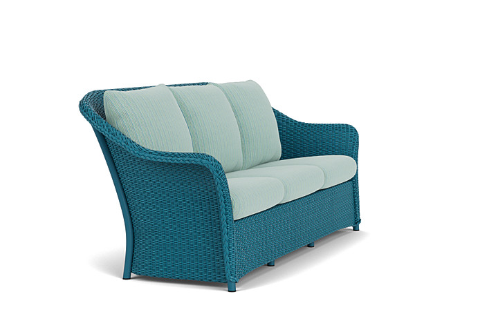 Lloyd Flanders™ Weekend Retreat Sofa - Peacock, Unearth Dew