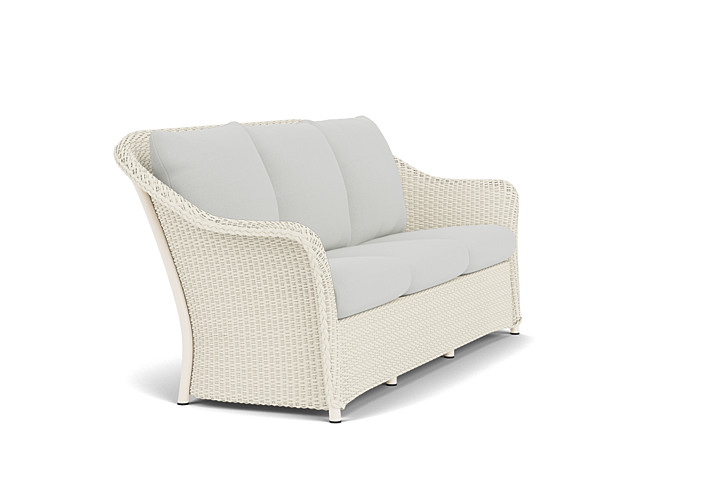 Lloyd Flanders™ Weekend Retreat Sofa - Ivory, Loveboat Mint