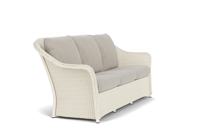 Lloyd Flanders™ Weekend Retreat Sofa - Ivory, Callen Celadon