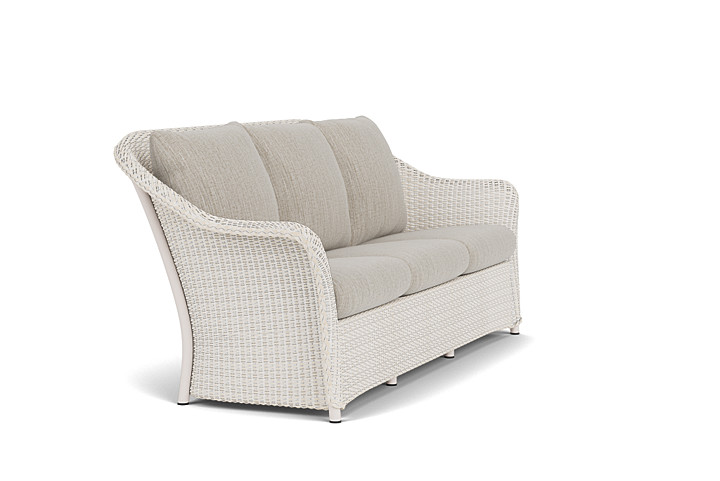 Lloyd Flanders™ Weekend Retreat Sofa - Antique White, Callen Celadon