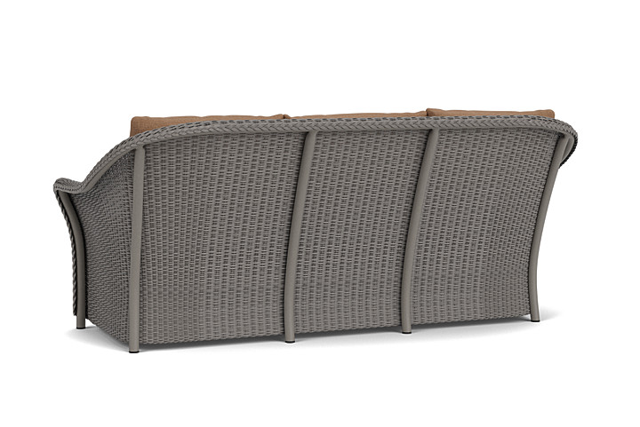 Lloyd Flanders™ Weekend Retreat Sofa - Pewter, Canvas Natural