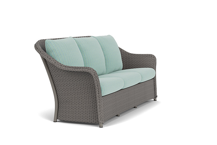 Lloyd Flanders™ Weekend Retreat Sofa - Pewter, Unearth Dew