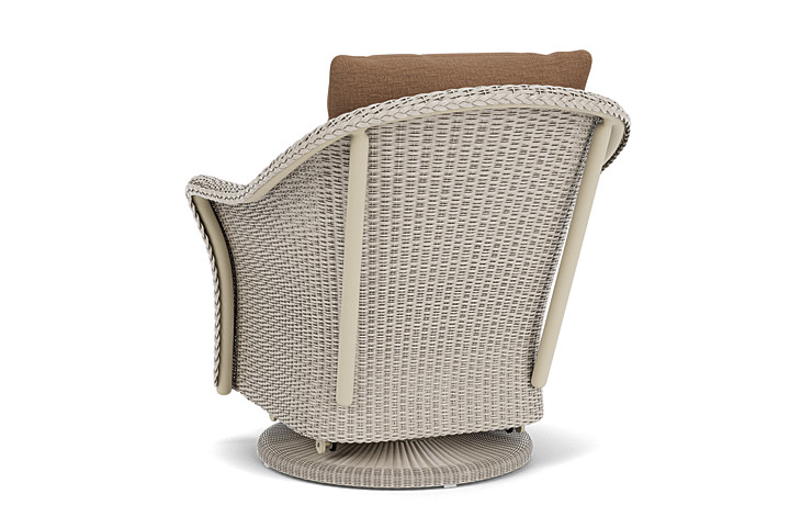 Lloyd Flanders™ Weekend Retreat Swivel Glider Lounge Chair - Linen, Canvas Natural