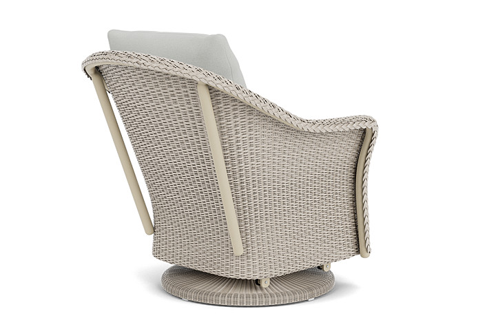 Lloyd Flanders™ Weekend Retreat Swivel Glider Lounge Chair - Linen, Loveboat Mint