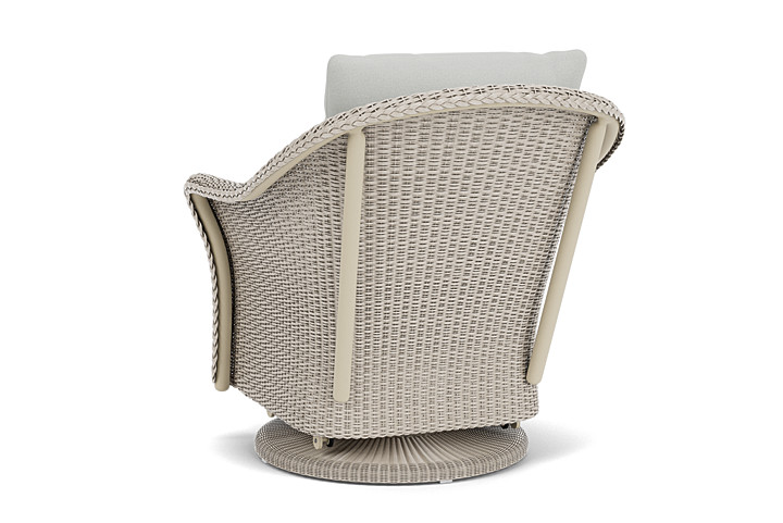 Lloyd Flanders™ Weekend Retreat Swivel Glider Lounge Chair - Linen, Loveboat Mint