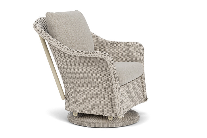 Lloyd Flanders™ Weekend Retreat Swivel Glider Lounge Chair - Linen, Callen Celadon