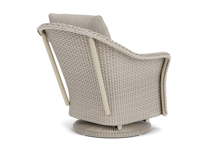 Lloyd Flanders™ Weekend Retreat Swivel Glider Lounge Chair - Linen, Callen Celadon