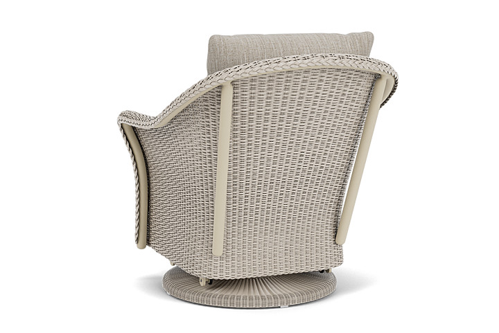 Lloyd Flanders™ Weekend Retreat Swivel Glider Lounge Chair - Linen, Callen Celadon