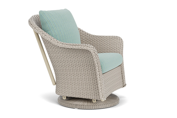 Lloyd Flanders™ Weekend Retreat Swivel Glider Lounge Chair - Linen, Unearth Dew