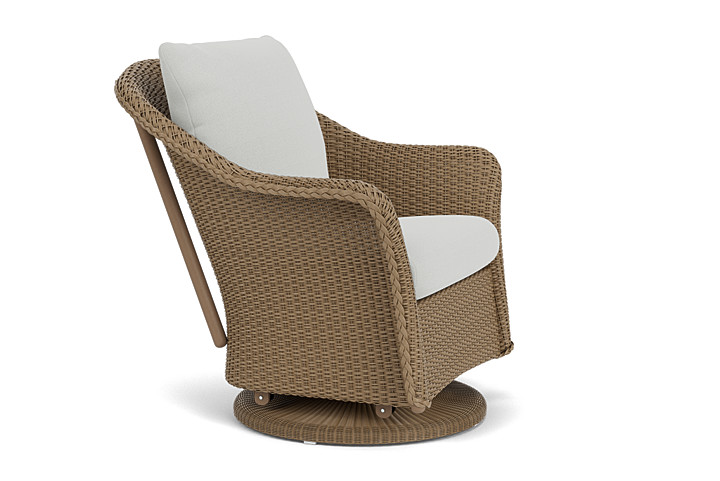 Lloyd Flanders™ Weekend Retreat Swivel Glider Lounge Chair - Fawn, Loveboat Mint