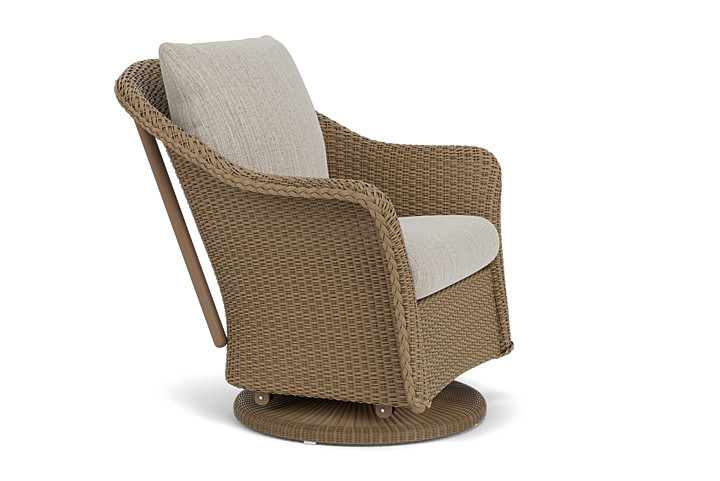 Lloyd Flanders™ Weekend Retreat Swivel Glider Lounge Chair - Fawn, Callen Celadon