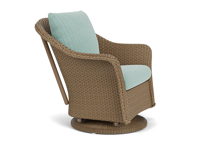 Lloyd Flanders™ Weekend Retreat Swivel Glider Lounge Chair - Fawn, Unearth Dew