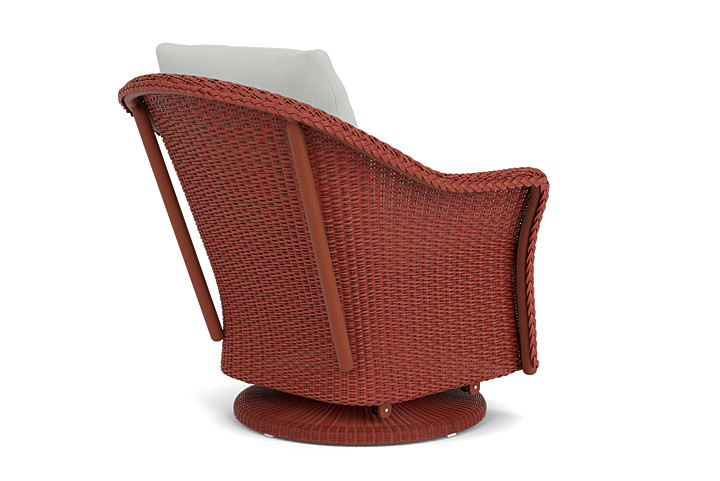 Lloyd Flanders™ Weekend Retreat Swivel Glider Lounge Chair - Terracotta, Loveboat Mint