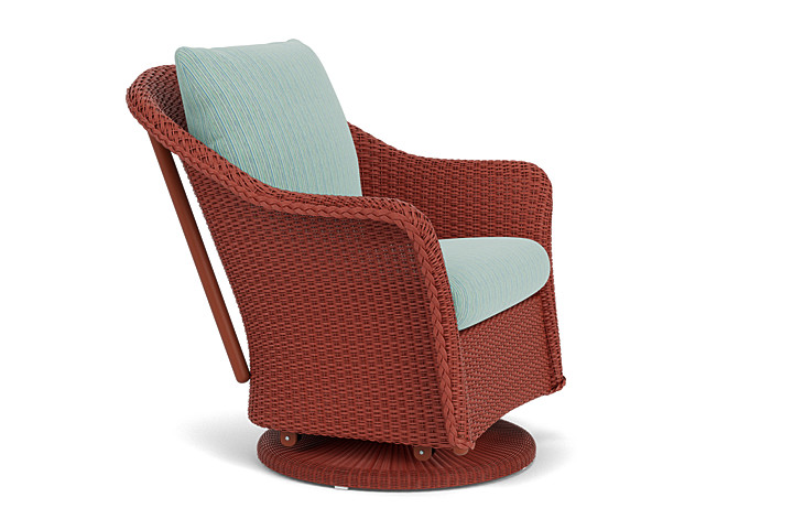 Lloyd Flanders™ Weekend Retreat Swivel Glider Lounge Chair - Terracotta, Unearth Dew